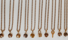 Load image into Gallery viewer, LV Charm Necklace