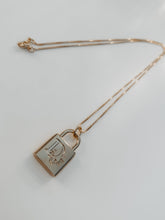 Load image into Gallery viewer, Dior her lock necklace