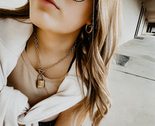 Load image into Gallery viewer, LOCK IT UP NECKLACE